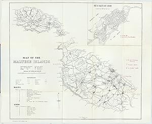 Touring Map of the Maltese Islands.