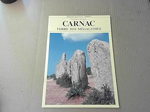 Bild des Verkufers fr Carnac Terre de mgalithes / Jacques Briard / Rf64173 zum Verkauf von JLG_livres anciens et modernes