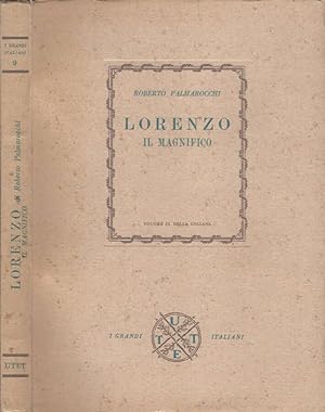 Bild des Verkufers fr Lorenzo il Magnifico zum Verkauf von Biblioteca di Babele