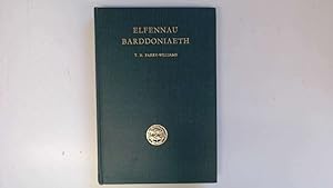 Seller image for Elfennau Barddoniaeth for sale by Goldstone Rare Books