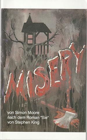 Bild des Verkufers fr Programmheft Simon Moore MISERY Spielzeit 1996 / 97 Heft 16 zum Verkauf von Programmhefte24 Schauspiel und Musiktheater der letzten 150 Jahre