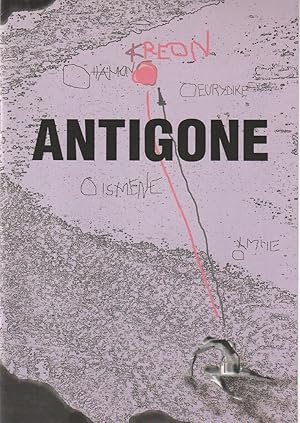 Bild des Verkufers fr Programmheft Jean Anouilh ANTIGONE Premiere 15. November 1998 Spielzeit 1998 / 99 Heft 6 zum Verkauf von Programmhefte24 Schauspiel und Musiktheater der letzten 150 Jahre