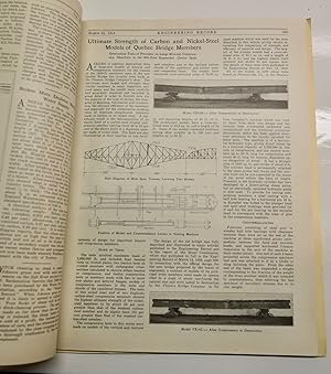 (Pont de Québec) Ultimate strength of carbon and nickel-steel models of Quebec bridge members