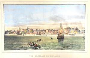 Bild des Verkufers fr Vue Generale de Lisbonne. zum Verkauf von Antique Sommer& Sapunaru KG