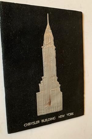 The Chrysler Building: Lexington Avenue at Forty-Second Street, New York