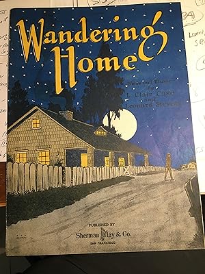 Wandering Home. Illustrated Sheet Music