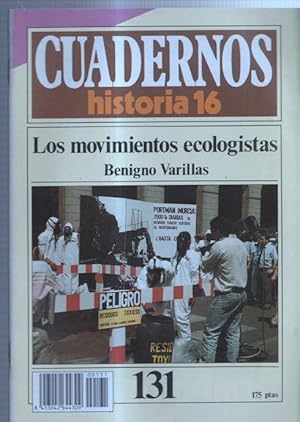 Seller image for Revista Cuadernos Historia 16 numero 131: Los movimientos ecologistas for sale by El Boletin