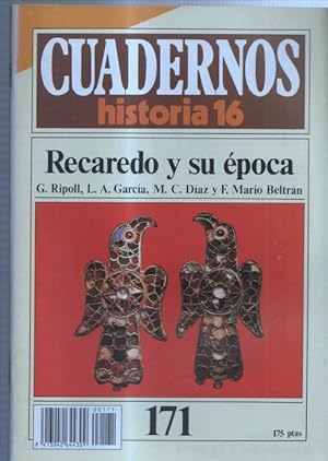 Imagen del vendedor de Revista Cuadernos Historia 16 numero 171: Recaredo y su epoca a la venta por El Boletin