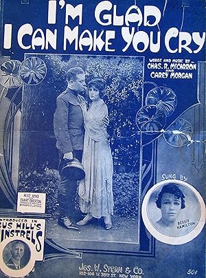 Seller image for I'm Glad I Can Make You Cry for sale by Moneyblows Books & Music