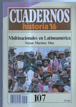 Immagine del venditore per Revista Cuadernos Historia 16 numero 107: Multinacionales en Latinoamerica venduto da El Boletin
