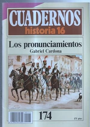 Imagen del vendedor de Revista Cuadernos Historia 16 numero 174: Los pronunciamientos a la venta por El Boletin