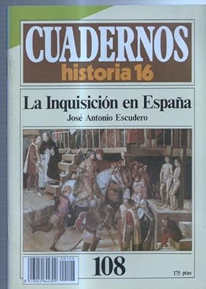 Imagen del vendedor de Revista Cuadernos Historia 16 numero 108: La inquisicion en Espaa a la venta por El Boletin