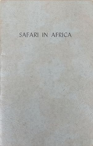 Safari in Africa