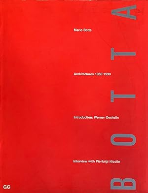 Seller image for Architectures 1980-1990 for sale by Trevian Books