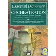 Imagen del vendedor de Essential Dictionary of Orchestration a la venta por eCampus