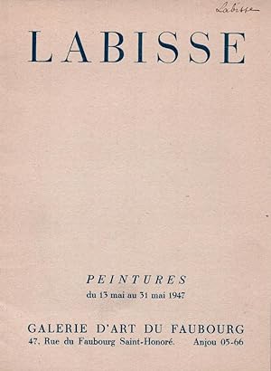 Image du vendeur pour Labisse peintures. mis en vente par Librairie Jean-Yves Lacroix