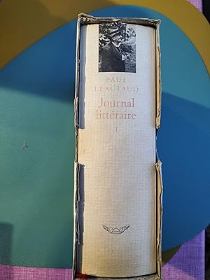 JOURNAL LITTERAIRE Tome I Novembre 1893 - Juin 1928