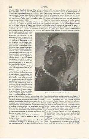 Immagine del venditore per LAMINA ESPASA 15374: Africa por Rosalba Carriera venduto da EL BOLETIN
