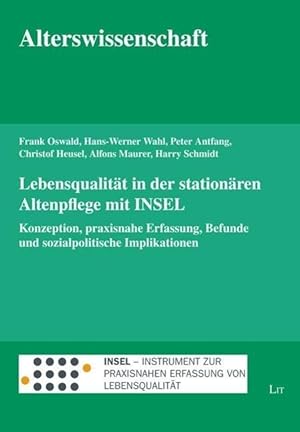 Seller image for Lebensqualitaet in der stationaeren Altenpflege mit INSEL for sale by moluna