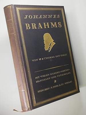 Seller image for Johannes Brahms for sale by Austin Sherlaw-Johnson, Secondhand Music