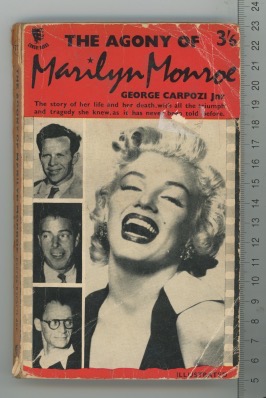 Seller image for The Agony Of Marilyn Monroe for sale by Joe Orlik Books