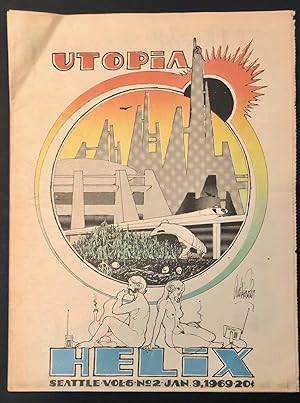Helix Vol. VI No. 2 January 9, 1969 Walt Crowley Utopia Cover; International Committee to to Defe...