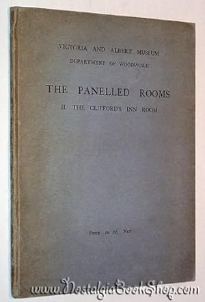Imagen del vendedor de The Panelled Rooms: II. The Clifford's Inn Room a la venta por WeBuyBooks