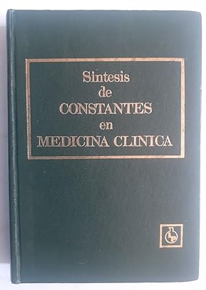 Imagen del vendedor de Sntesis de constantes en medicina clnica a la venta por Librera Ofisierra