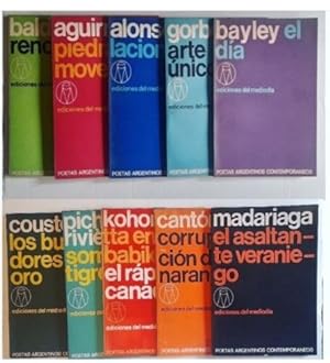 Seller image for Poetas Argentinos Contemporneos  coleccin completa. 10 volmenes for sale by Apartirdecero