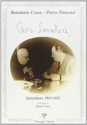 Imagen del vendedor de Caro senatore. Epistolario 1913-1952 a la venta por Libro Co. Italia Srl