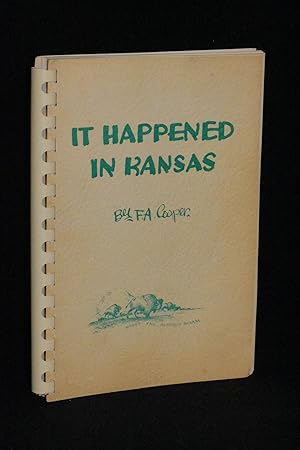 Seller image for It Happened in Kansas for sale by Books by White/Walnut Valley Books