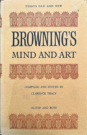 Seller image for Browning's Mind and Art for sale by Object Relations, IOBA