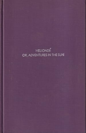 Image du vendeur pour Helionde, or Adventures in the Sun (Supernatural and Occult Fiction) mis en vente par Ziesings