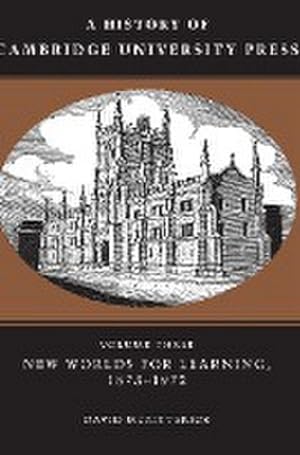 Bild des Verkufers fr A History of Cambridge University Press zum Verkauf von AHA-BUCH GmbH