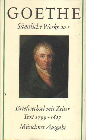 Bild des Verkufers fr Briefwechsel zwischen Goethe und Zelter in den Jahren 1799 bis 1832. zum Verkauf von Versandantiquariat Boller