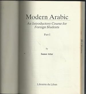 Seller image for Modern Arabic: An Introductory Course for Foreign Students Part I for sale by Fine Print Books (ABA)