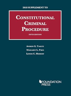 Seller image for Constitutional Criminal Procedure for sale by GreatBookPricesUK