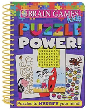 Imagen del vendedor de Brain Games Kids - Puzzle Power! Activity Workbook - PI Kids a la venta por Reliant Bookstore