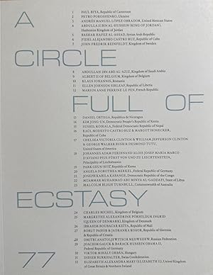 Seller image for A Circle full of Ecstasy [artist book] for sale by Wissenschaftl. Antiquariat Th. Haker e.K