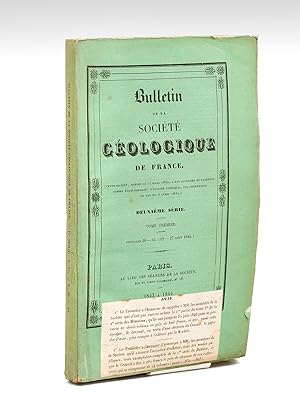 Réunion Extraordinaire à Chambéry, du 12 au 27 août 1844. Bulletin de la Société Géologique de Fr...