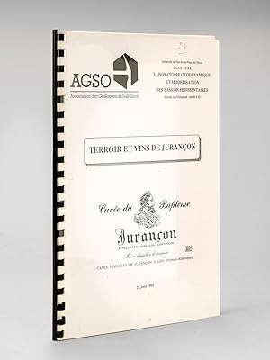 Seller image for Terroir et Vins de Juranon for sale by Librairie du Cardinal