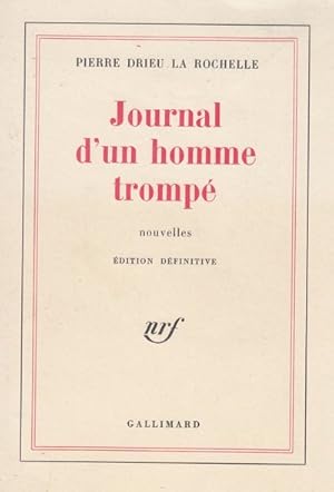 Image du vendeur pour Journal d'un homme tromp mis en vente par Le Petit Livraire