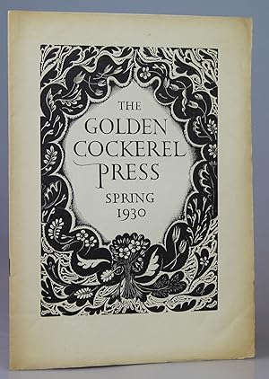 The Golden Cockerel Press Spring 1930