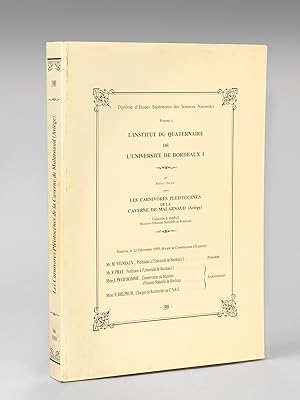 Les Carnivores Pléistocènes de la Caverne de Malarnaud (Ariège).