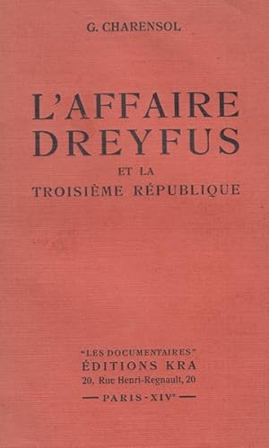 L'affaire Dreyfus et la troisième République