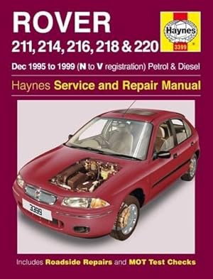 Seller image for Rover 200 Series Petrol and Diesel: 1995 to 1999 (Haynes Service and Repair Manuals) for sale by WeBuyBooks