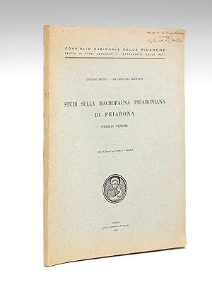 Studi sulla macrofauna priaboniana di Priabona (Prealpi Venete) [ Edition originale - Livre dédic...