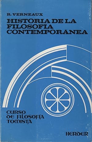 Immagine del venditore per HISTORIA DE LA FILOSOFA CONTEMPORNEA Curso de Filosofa Tomista venduto da Librera Hijazo