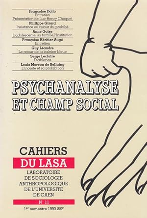 Psychanalyse et champs social N°11