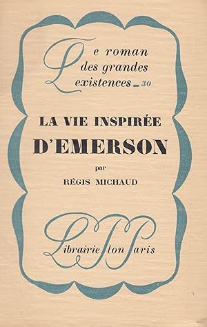 La vie inspirée d'Emerson